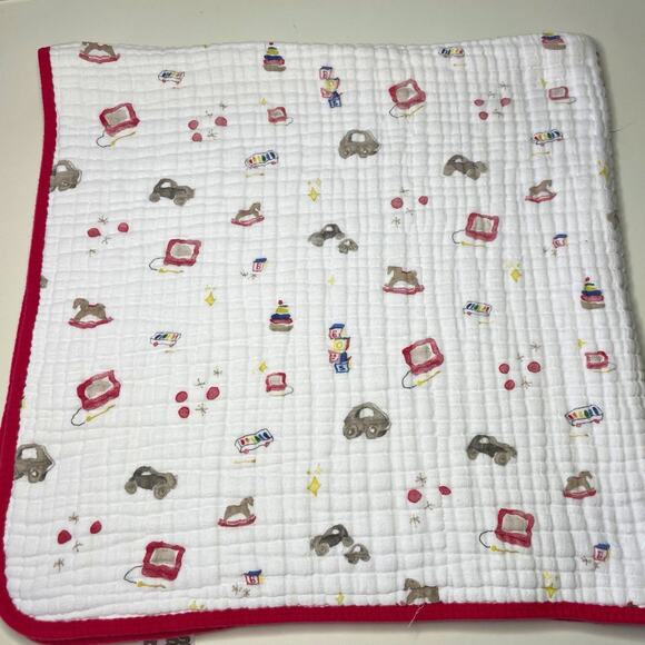 Little Unicorn The Boss Baby Cotton Muslin Baby Blanket Quilt Toy Box 40x40 - Picture 2 of 11